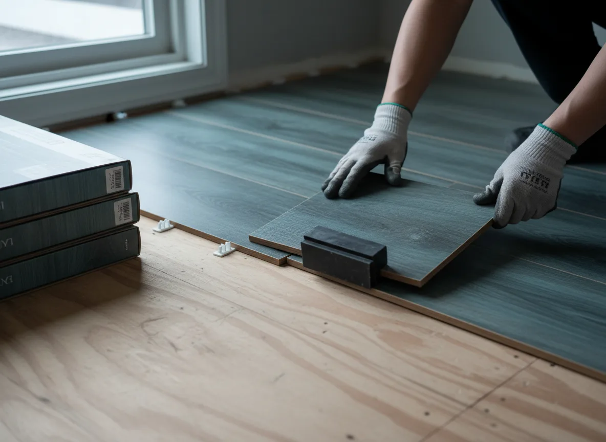 Luxury Vinyl Plank Installation company in Tescott, KS